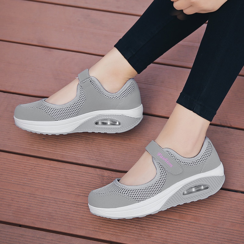 Fashion Women Shoes Sneakers Mesh Light Women Casual Shoes Breathble Women Vulcanized Shoes Casual Sneaker Zapatillas Mujer