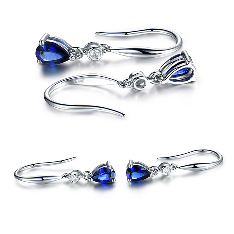 Bague Ringen Silver 925 Jewelry Earrings Sapphire Siver Korean Ear Jewelry Purple/Blue/Yellow Color Party Dating Gift Wholesale Bague Ringen Silver 925 Jewelry Earrings Sapphire Siver Korean Ear Jewelry Purple/Blue/Yellow Color Party Dating Gift Wholesale