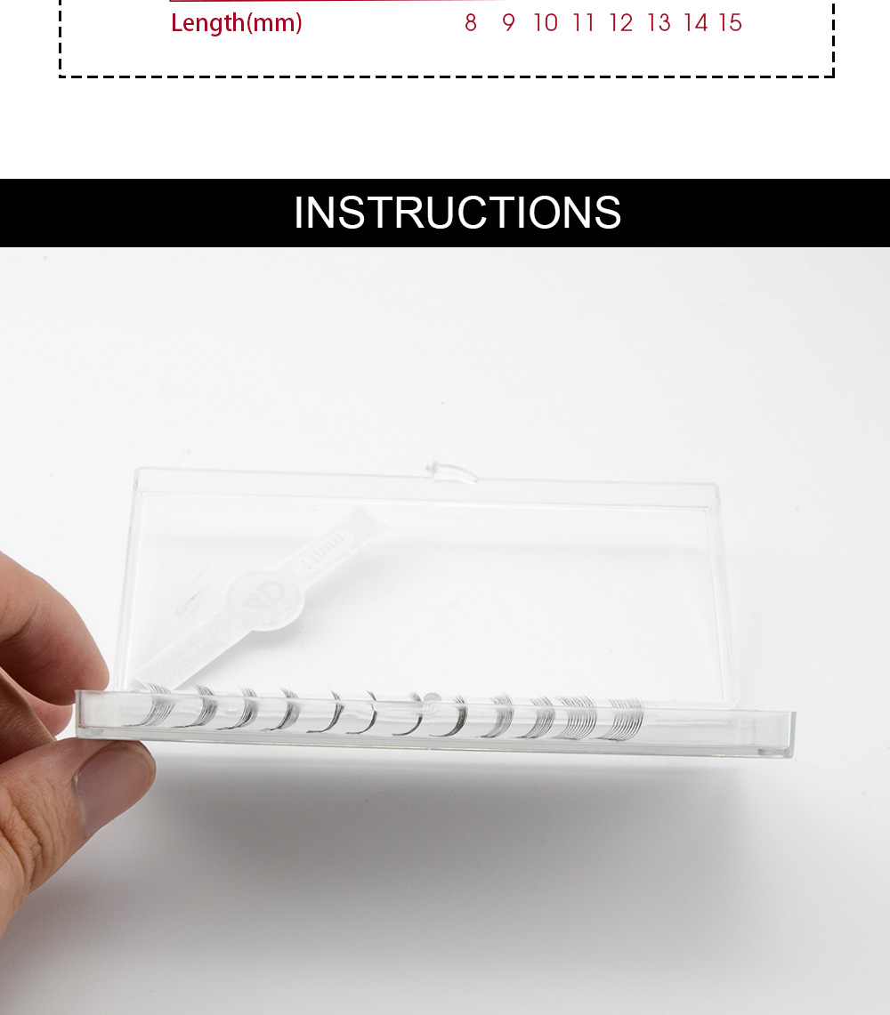 NAGARAKU eyelashes mink makeup 12 Lines 3D-6D Premade Fans Russian Volume Eyelash Black Faux Mink Premium Eyelash Application