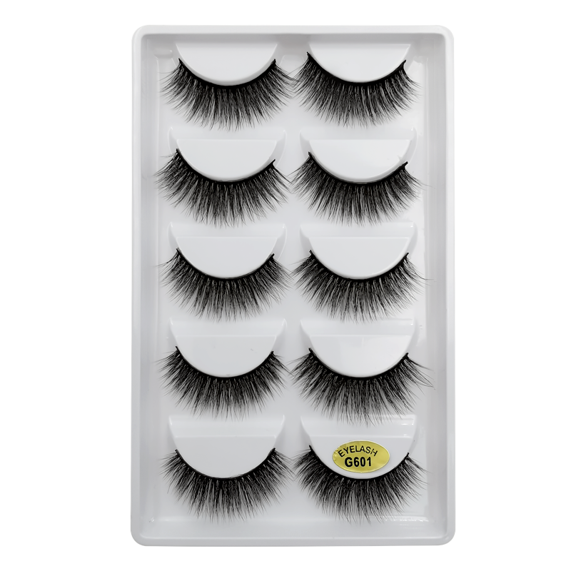 YSDO 5 Pairs 3D Mink EyeLashes Natural Hair False EyeLashes Long 100% Dramatic Eye MakeupFake Lashes Fluffy Cilios Lashes G803 YSDO 5 Pairs 3D Mink EyeLashes Natural Hair False EyeLashes Long 100% Dramatic Eye MakeupFake Lashes Fluffy Cilios Lashes G803