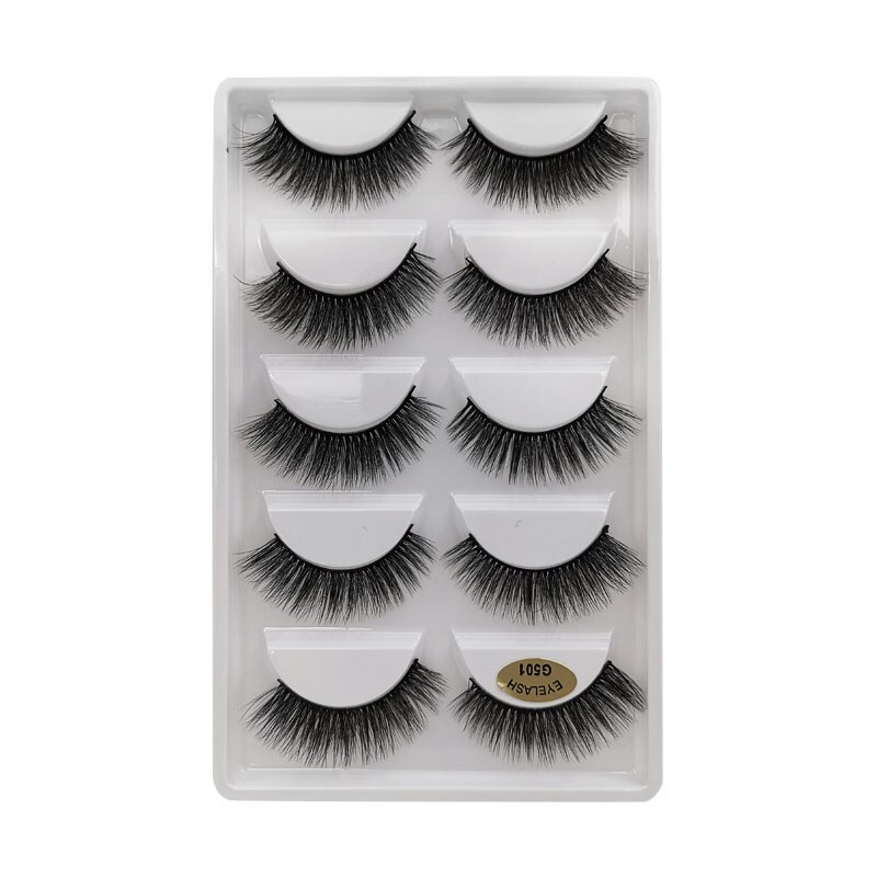 YSDO 5 Pairs 3D Mink EyeLashes Natural Hair False EyeLashes Long 100% Dramatic Eye MakeupFake Lashes Fluffy Cilios Lashes G803 YSDO 5 Pairs 3D Mink EyeLashes Natural Hair False EyeLashes Long 100% Dramatic Eye MakeupFake Lashes Fluffy Cilios Lashes G803