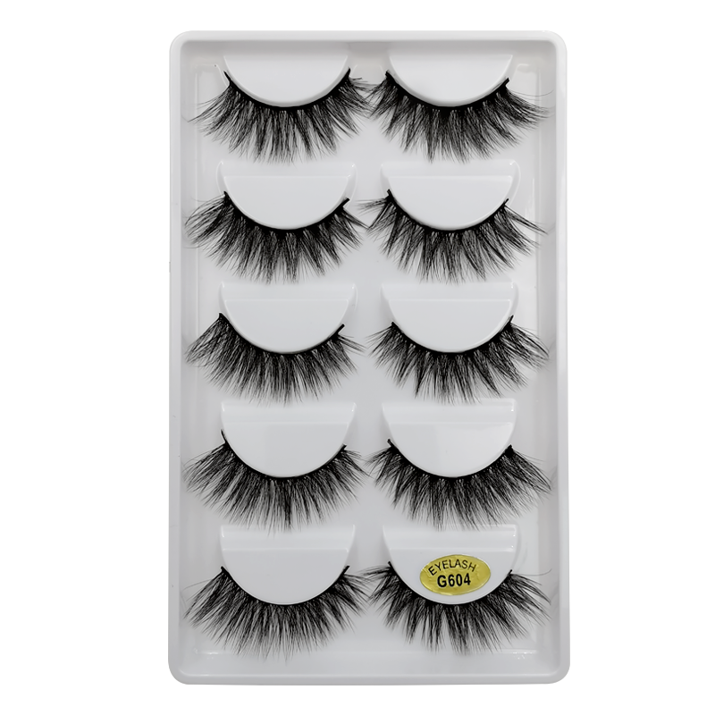 YSDO 5 Pairs 3D Mink EyeLashes Natural Hair False EyeLashes Long 100% Dramatic Eye MakeupFake Lashes Fluffy Cilios Lashes G803 YSDO 5 Pairs 3D Mink EyeLashes Natural Hair False EyeLashes Long 100% Dramatic Eye MakeupFake Lashes Fluffy Cilios Lashes G803