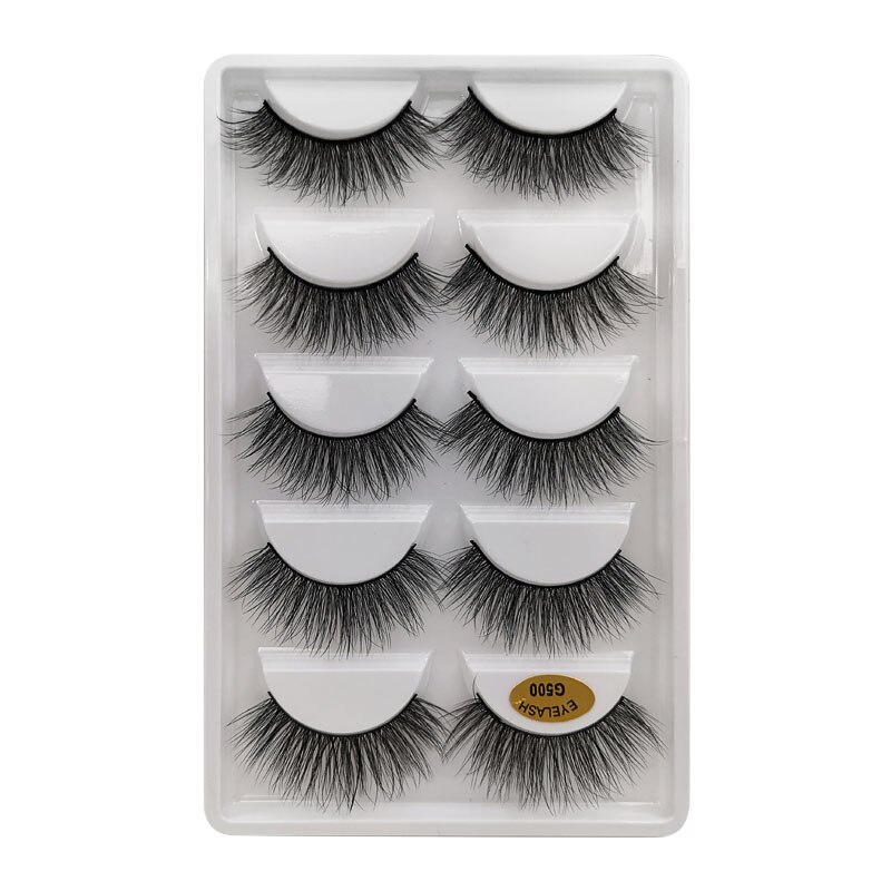 YSDO 5 Pairs 3D Mink EyeLashes Natural Hair False EyeLashes Long 100% Dramatic Eye MakeupFake Lashes Fluffy Cilios Lashes G803 YSDO 5 Pairs 3D Mink EyeLashes Natural Hair False EyeLashes Long 100% Dramatic Eye MakeupFake Lashes Fluffy Cilios Lashes G803