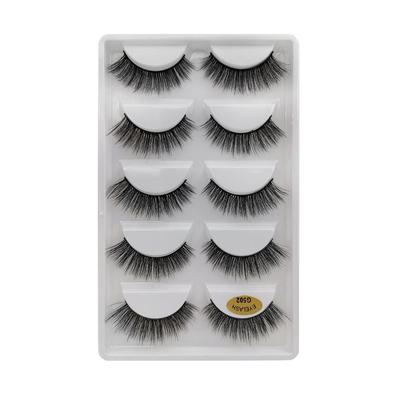 YSDO 5 Pairs 3D Mink EyeLashes Natural Hair False EyeLashes Long 100% Dramatic Eye MakeupFake Lashes Fluffy Cilios Lashes G803 YSDO 5 Pairs 3D Mink EyeLashes Natural Hair False EyeLashes Long 100% Dramatic Eye MakeupFake Lashes Fluffy Cilios Lashes G803
