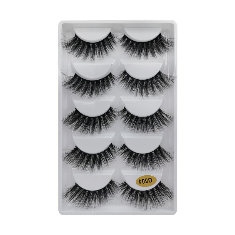 YSDO 5 Pairs 3D Mink EyeLashes Natural Hair False EyeLashes Long 100% Dramatic Eye MakeupFake Lashes Fluffy Cilios Lashes G803 YSDO 5 Pairs 3D Mink EyeLashes Natural Hair False EyeLashes Long 100% Dramatic Eye MakeupFake Lashes Fluffy Cilios Lashes G803