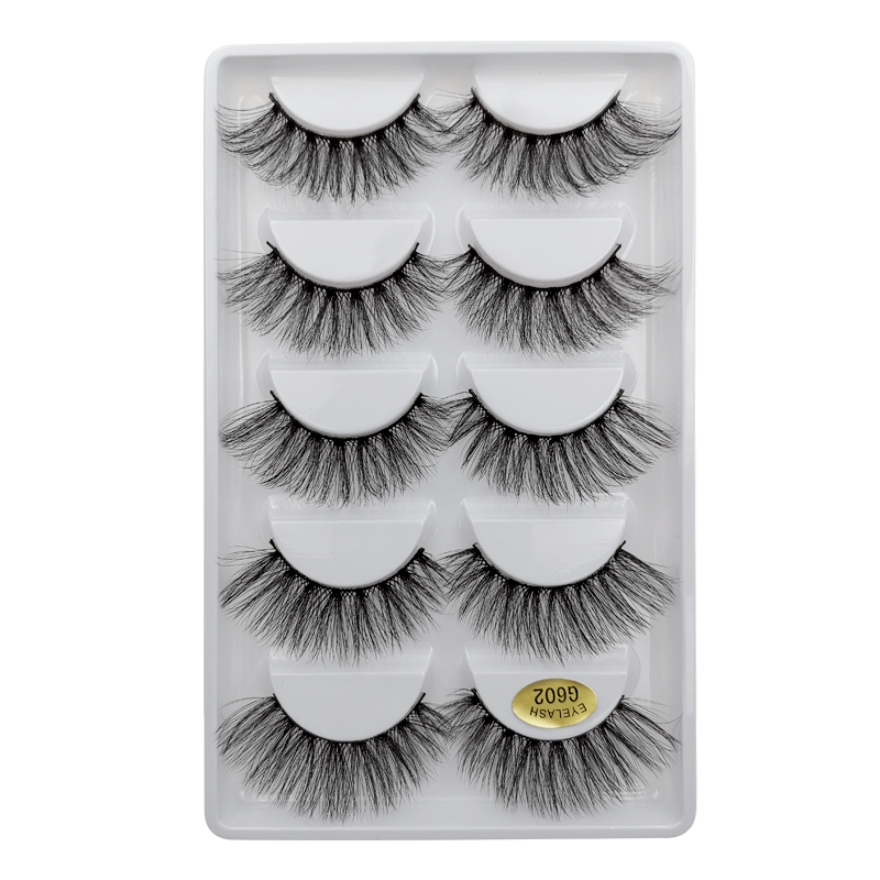 YSDO 5 Pairs 3D Mink EyeLashes Natural Hair False EyeLashes Long 100% Dramatic Eye MakeupFake Lashes Fluffy Cilios Lashes G803 YSDO 5 Pairs 3D Mink EyeLashes Natural Hair False EyeLashes Long 100% Dramatic Eye MakeupFake Lashes Fluffy Cilios Lashes G803