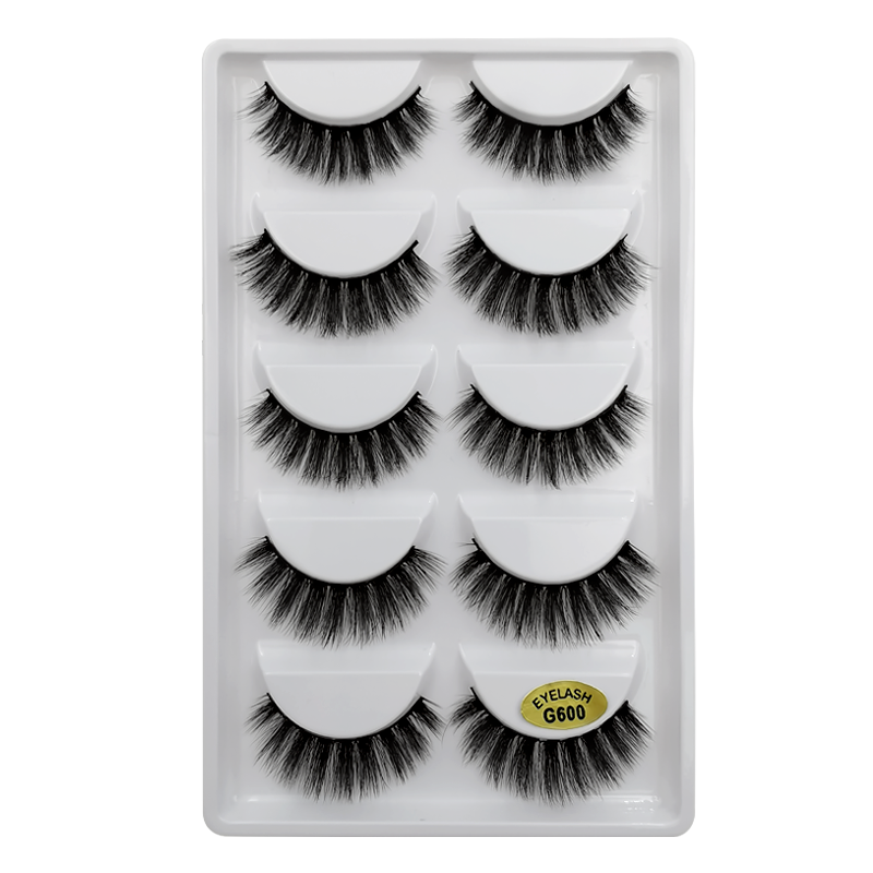 YSDO 5 Pairs 3D Mink EyeLashes Natural Hair False EyeLashes Long 100% Dramatic Eye MakeupFake Lashes Fluffy Cilios Lashes G803 YSDO 5 Pairs 3D Mink EyeLashes Natural Hair False EyeLashes Long 100% Dramatic Eye MakeupFake Lashes Fluffy Cilios Lashes G803