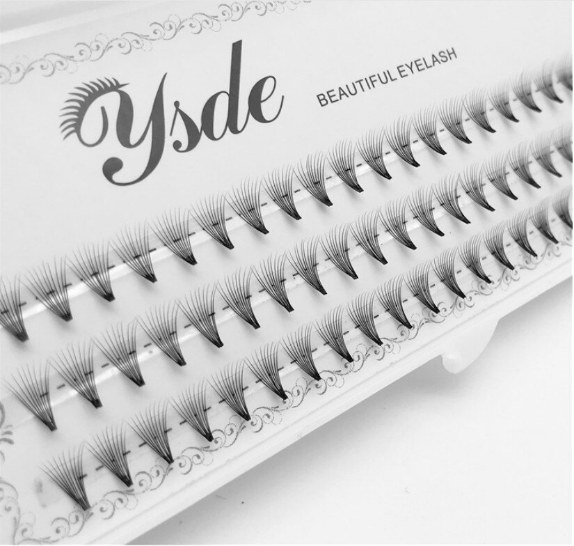 HBZGTLAD 1box 20D Natrual faux mink hair silk lashes 0.07 thickness eyelash extensions false mink eyelash extensions fake lashes