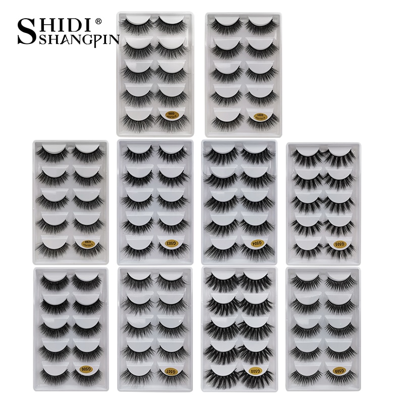 5 Pairs Natural long Eyelashes Makeup False Eyelashes Full Strip Lashes Mink Eyelashes Thick 3d Mink Lashes maquillaje faux cils 5 Pairs Natural long Eyelashes Makeup False Eyelashes Full Strip Lashes Mink Eyelashes Thick 3d Mink Lashes maquillaje faux cils