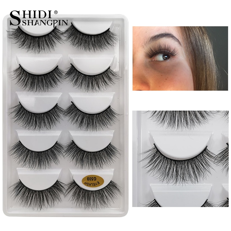5 Pairs Natural long Eyelashes Makeup False Eyelashes Full Strip Lashes Mink Eyelashes Thick 3d Mink Lashes maquillaje faux cils 5 Pairs Natural long Eyelashes Makeup False Eyelashes Full Strip Lashes Mink Eyelashes Thick 3d Mink Lashes maquillaje faux cils