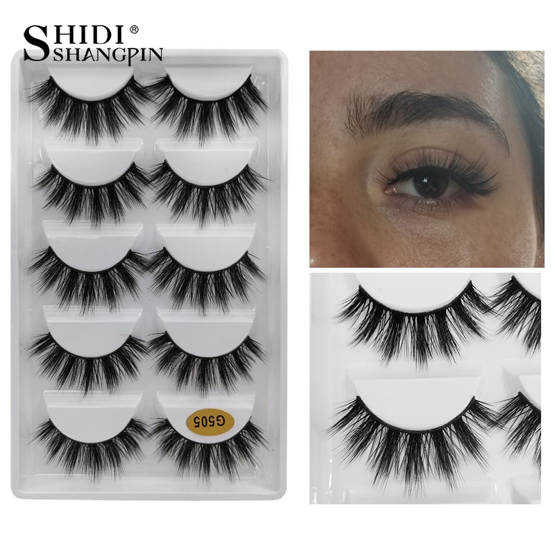 5 Pairs Natural long Eyelashes Makeup False Eyelashes Full Strip Lashes Mink Eyelashes Thick 3d Mink Lashes maquillaje faux cils 5 Pairs Natural long Eyelashes Makeup False Eyelashes Full Strip Lashes Mink Eyelashes Thick 3d Mink Lashes maquillaje faux cils