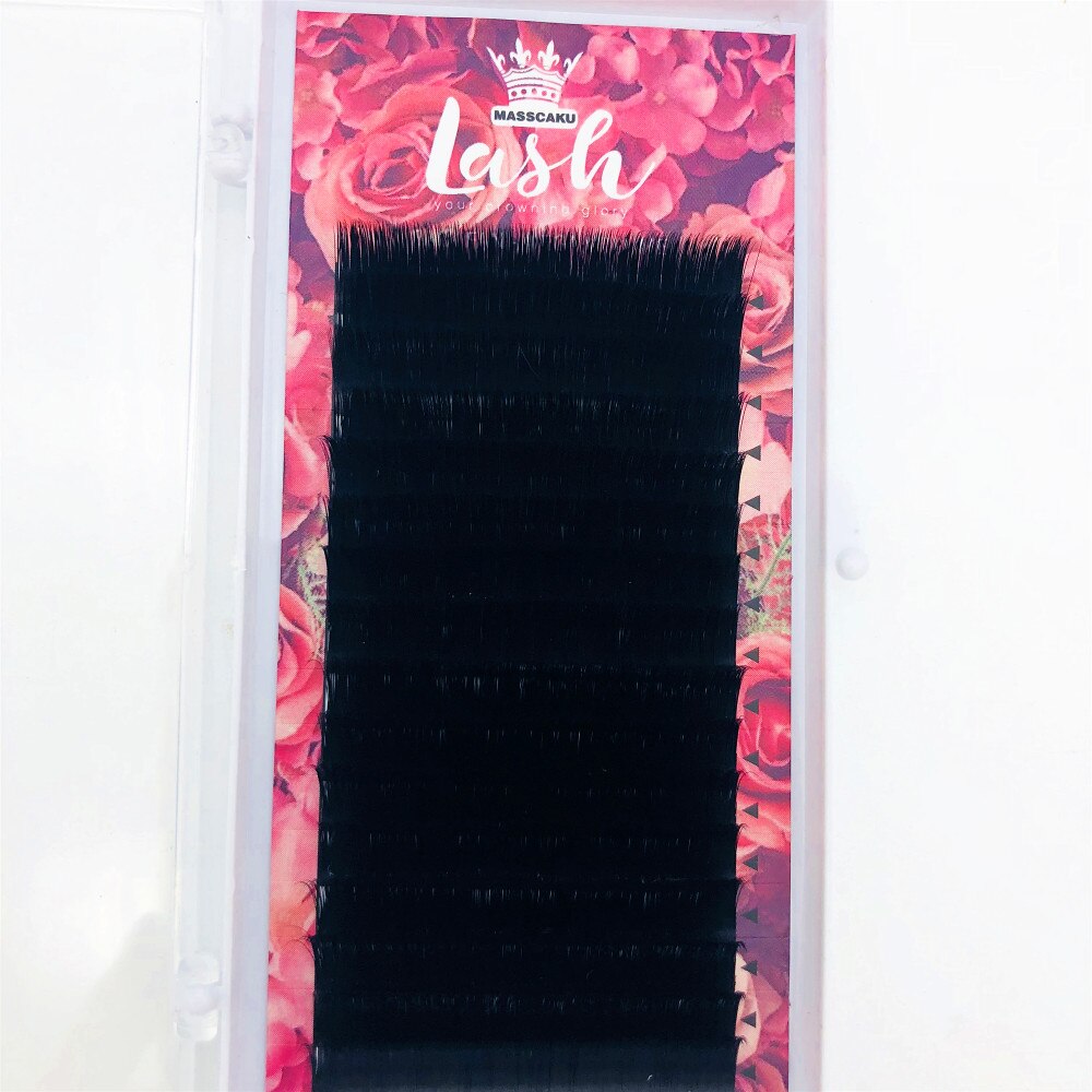 New arrived 0.05/0.07/0.10 C/D 1 pcs magic eyelash volume easy to make fan effect false eyelash and blooming faux mink lashes