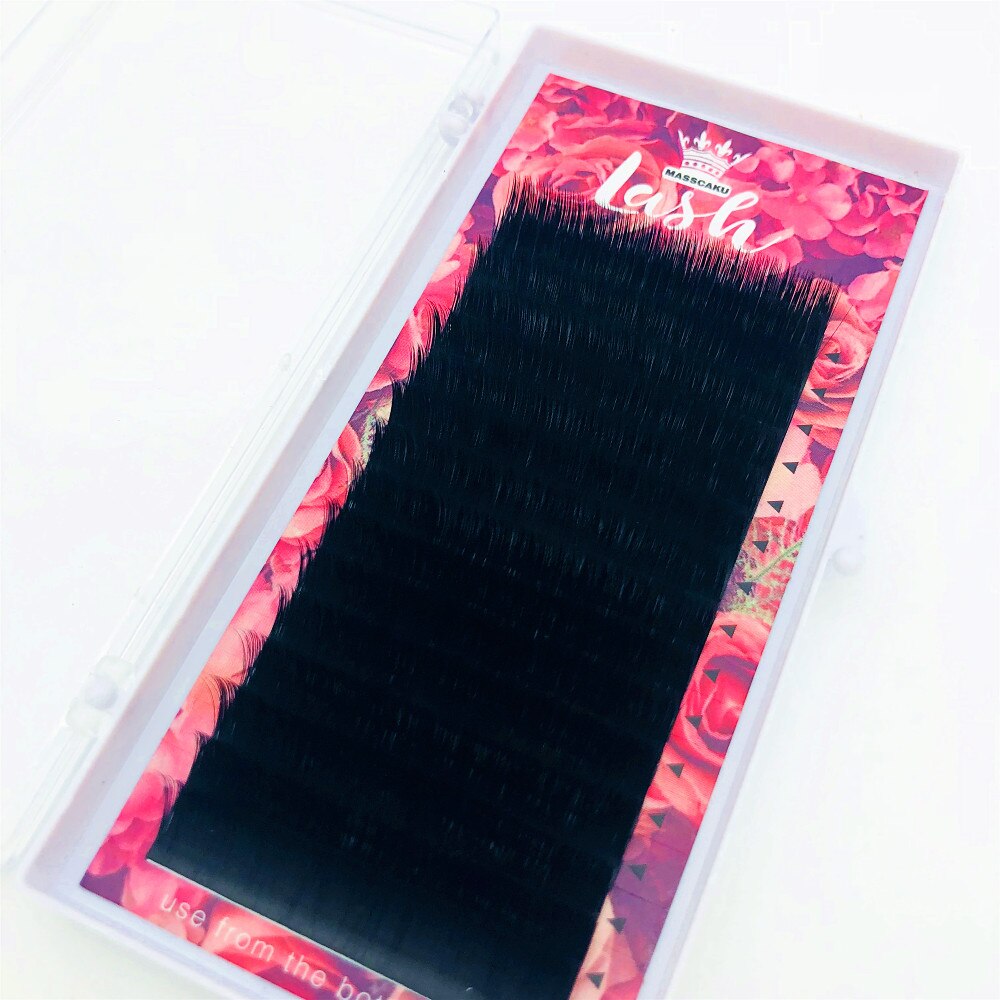 New arrived 0.05/0.07/0.10 C/D 1 pcs magic eyelash volume easy to make fan effect false eyelash and blooming faux mink lashes