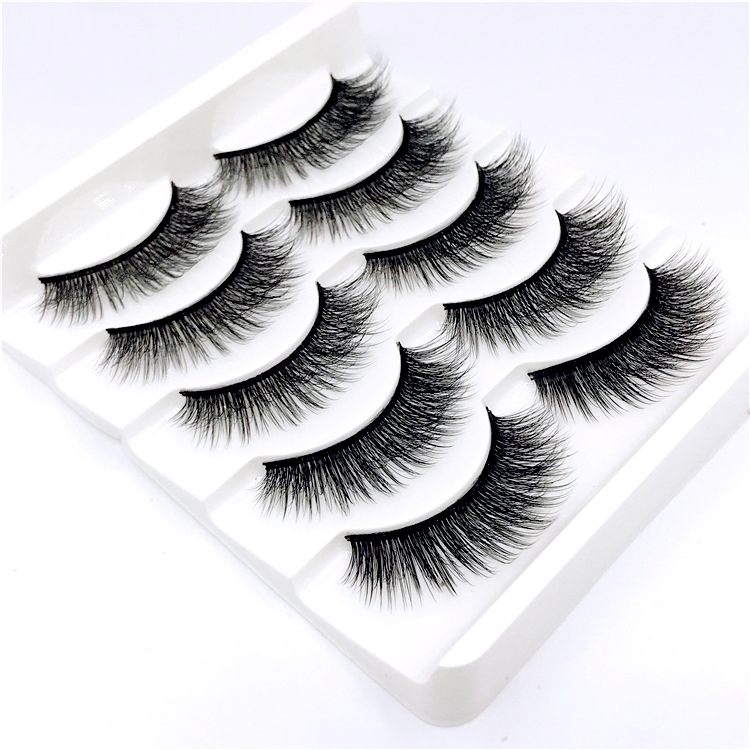 New 5 /8/9 pairs natural false eyelashes fake lashes long makeup 3d mink lashes eyelash extension mink eyelashes for beauty 03