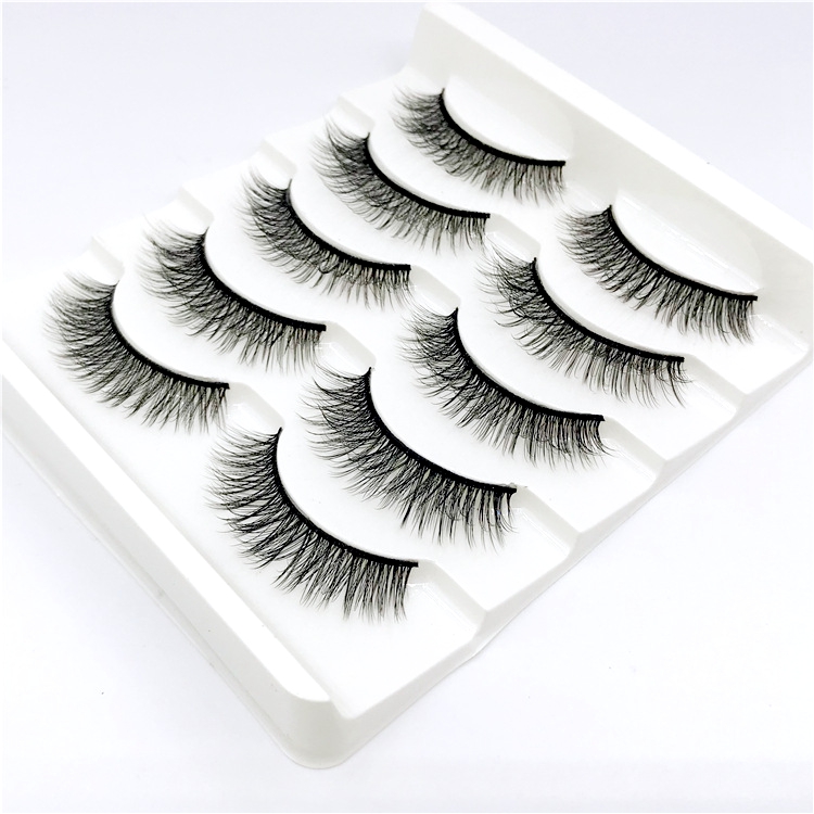 New 5 /8/9 pairs natural false eyelashes fake lashes long makeup 3d mink lashes eyelash extension mink eyelashes for beauty 03