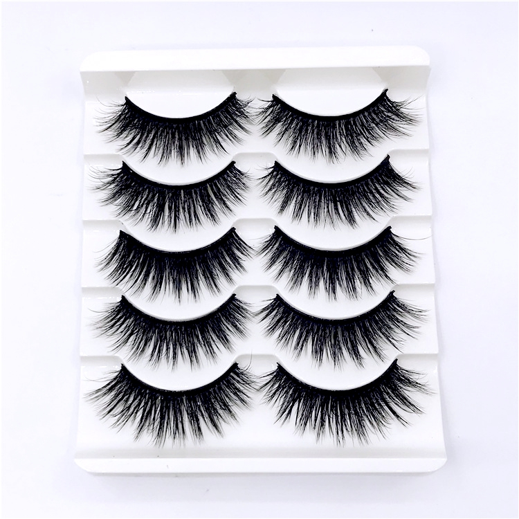 New 5 /8/9 pairs natural false eyelashes fake lashes long makeup 3d mink lashes eyelash extension mink eyelashes for beauty 03