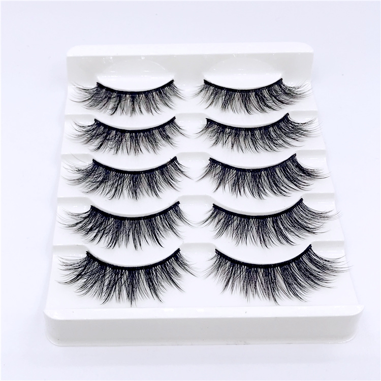 New 5 /8/9 pairs natural false eyelashes fake lashes long makeup 3d mink lashes eyelash extension mink eyelashes for beauty 03