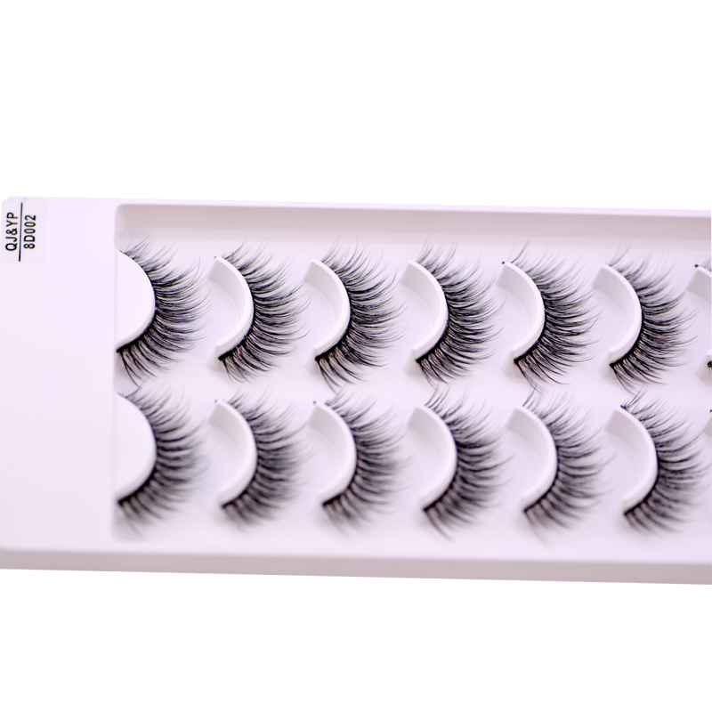 New 5 /8/9 pairs natural false eyelashes fake lashes long makeup 3d mink lashes eyelash extension mink eyelashes for beauty 03