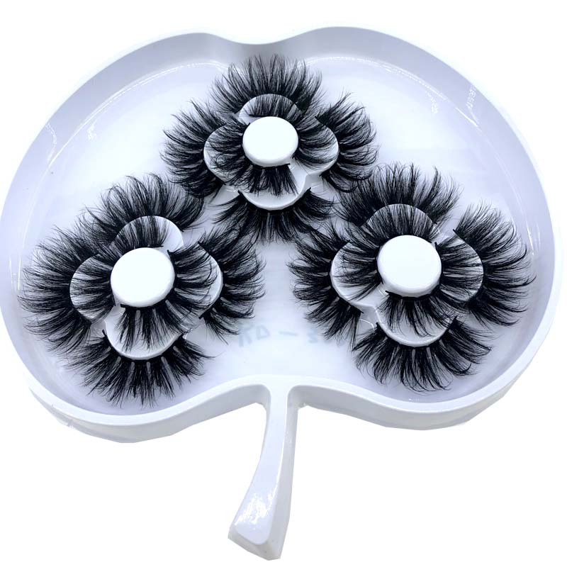 New 5 /8/9 pairs natural false eyelashes fake lashes long makeup 3d mink lashes eyelash extension mink eyelashes for beauty 03