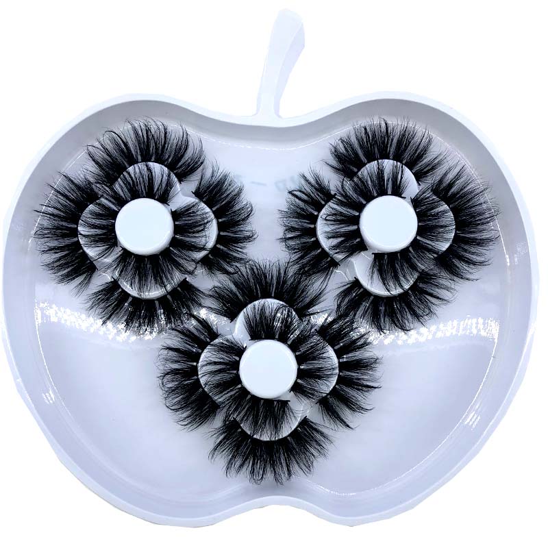 New 5 /8/9 pairs natural false eyelashes fake lashes long makeup 3d mink lashes eyelash extension mink eyelashes for beauty 03