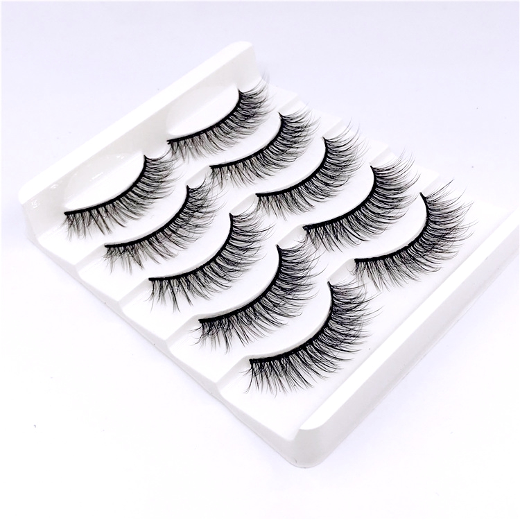 New 5 /8/9 pairs natural false eyelashes fake lashes long makeup 3d mink lashes eyelash extension mink eyelashes for beauty 03