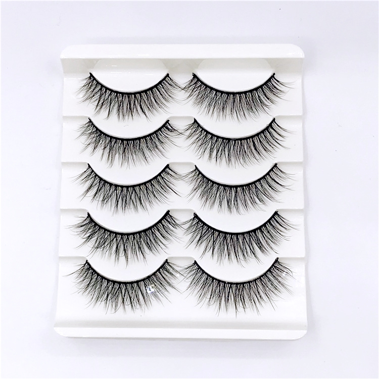 New 5 /8/9 pairs natural false eyelashes fake lashes long makeup 3d mink lashes eyelash extension mink eyelashes for beauty 03