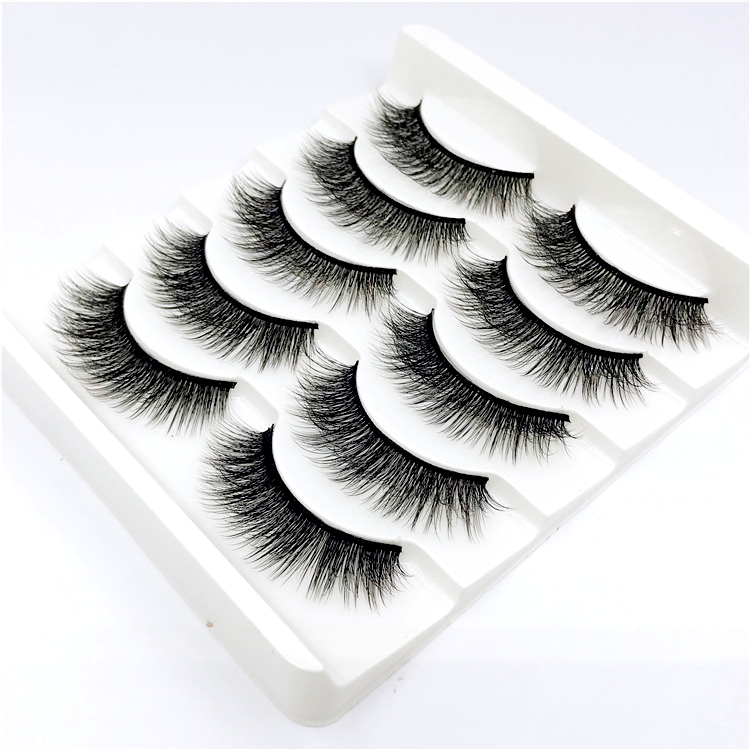New 5 /8/9 pairs natural false eyelashes fake lashes long makeup 3d mink lashes eyelash extension mink eyelashes for beauty 03