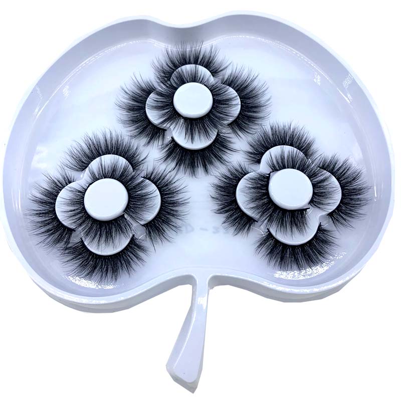 New 5 /8/9 pairs natural false eyelashes fake lashes long makeup 3d mink lashes eyelash extension mink eyelashes for beauty 03