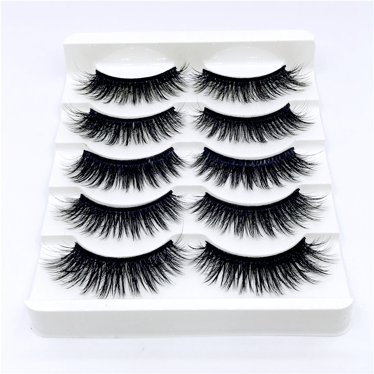 New 5 /8/9 pairs natural false eyelashes fake lashes long makeup 3d mink lashes eyelash extension mink eyelashes for beauty 03