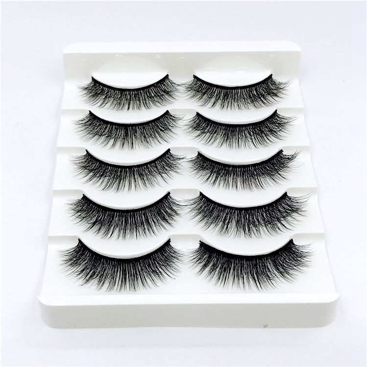 New 5 /8/9 pairs natural false eyelashes fake lashes long makeup 3d mink lashes eyelash extension mink eyelashes for beauty 03