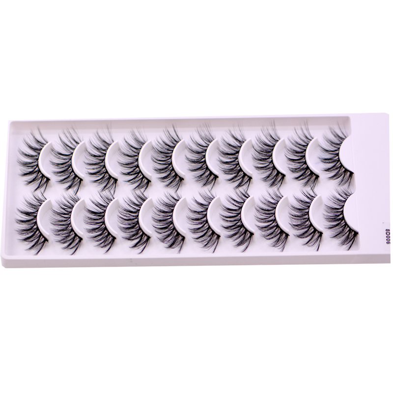 New 5 /8/9 pairs natural false eyelashes fake lashes long makeup 3d mink lashes eyelash extension mink eyelashes for beauty 03
