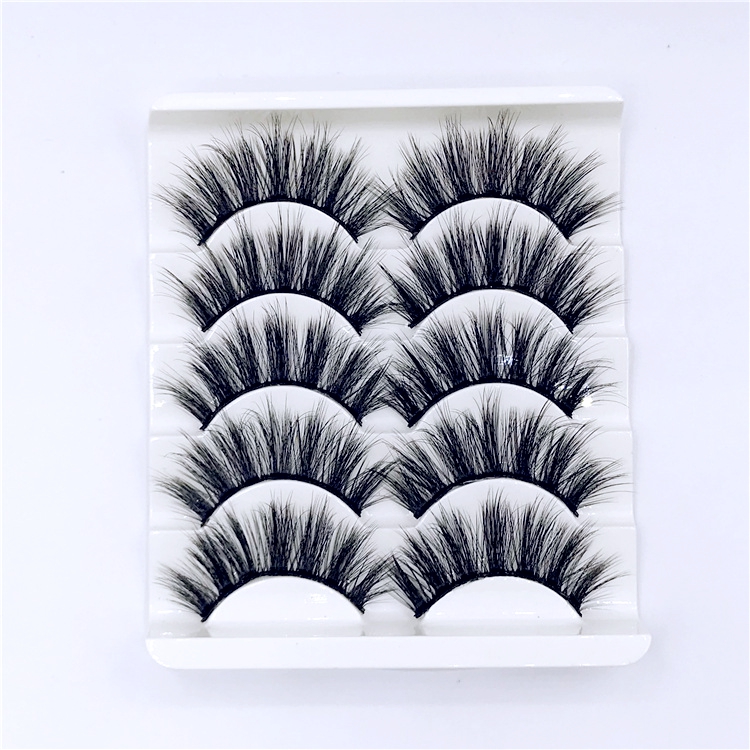 New 5 /8/9 pairs natural false eyelashes fake lashes long makeup 3d mink lashes eyelash extension mink eyelashes for beauty 03