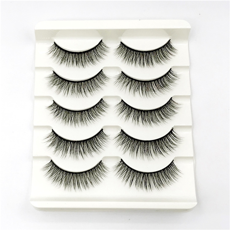 New 5 /8/9 pairs natural false eyelashes fake lashes long makeup 3d mink lashes eyelash extension mink eyelashes for beauty 03