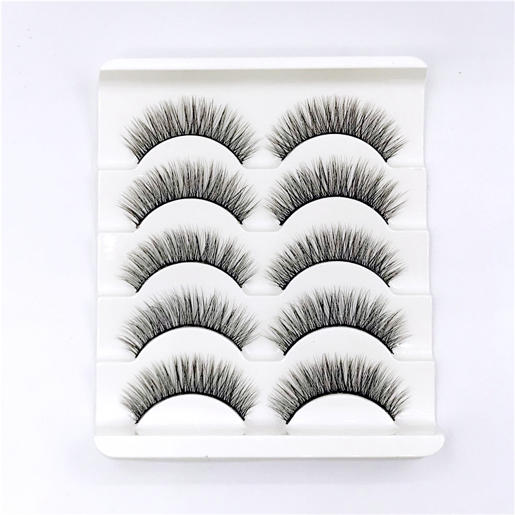 New 5 /8/9 pairs natural false eyelashes fake lashes long makeup 3d mink lashes eyelash extension mink eyelashes for beauty 03