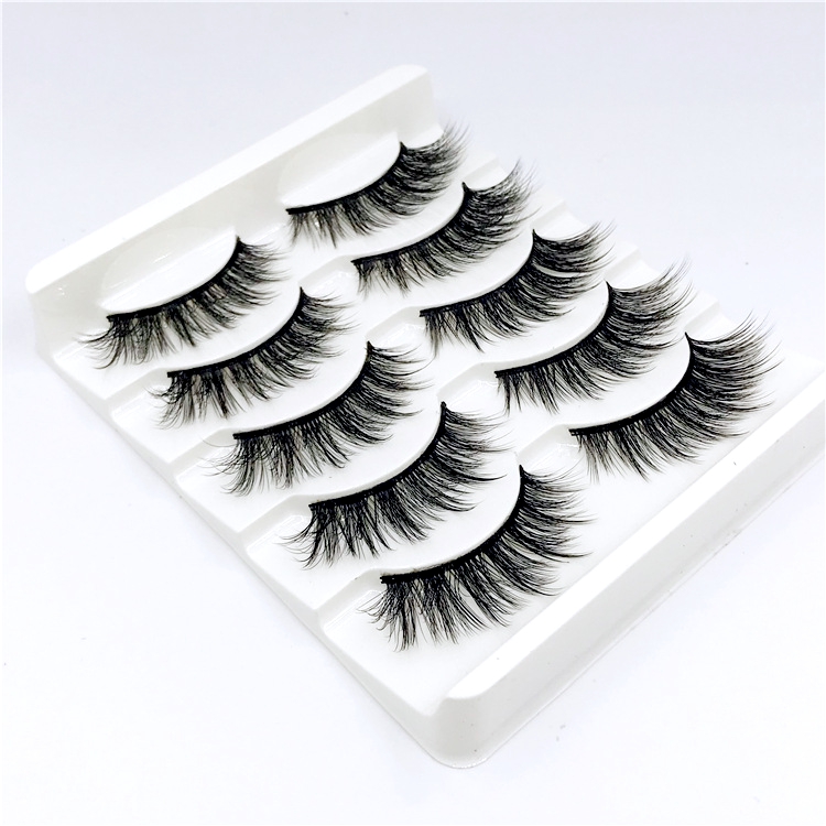 New 5 /8/9 pairs natural false eyelashes fake lashes long makeup 3d mink lashes eyelash extension mink eyelashes for beauty 03