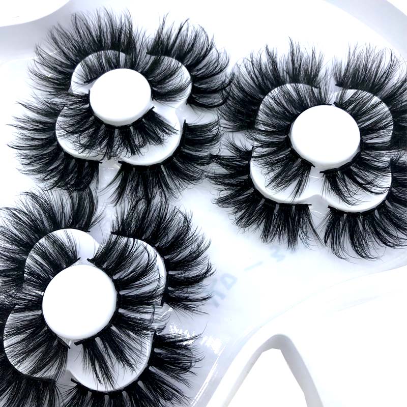 New 5 /8/9 pairs natural false eyelashes fake lashes long makeup 3d mink lashes eyelash extension mink eyelashes for beauty 03