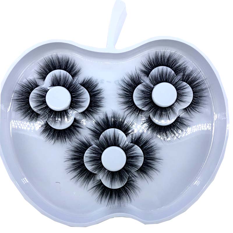 New 5 /8/9 pairs natural false eyelashes fake lashes long makeup 3d mink lashes eyelash extension mink eyelashes for beauty 03