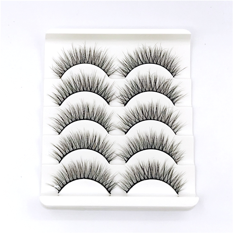 New 5 /8/9 pairs natural false eyelashes fake lashes long makeup 3d mink lashes eyelash extension mink eyelashes for beauty 03