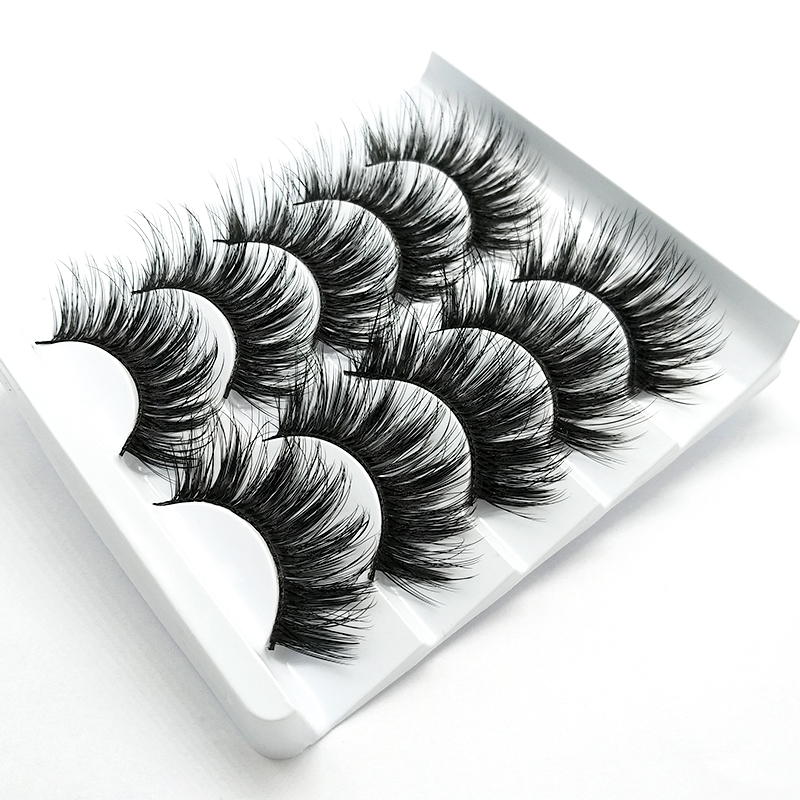 New 5 /8/9 pairs natural false eyelashes fake lashes long makeup 3d mink lashes eyelash extension mink eyelashes for beauty 03