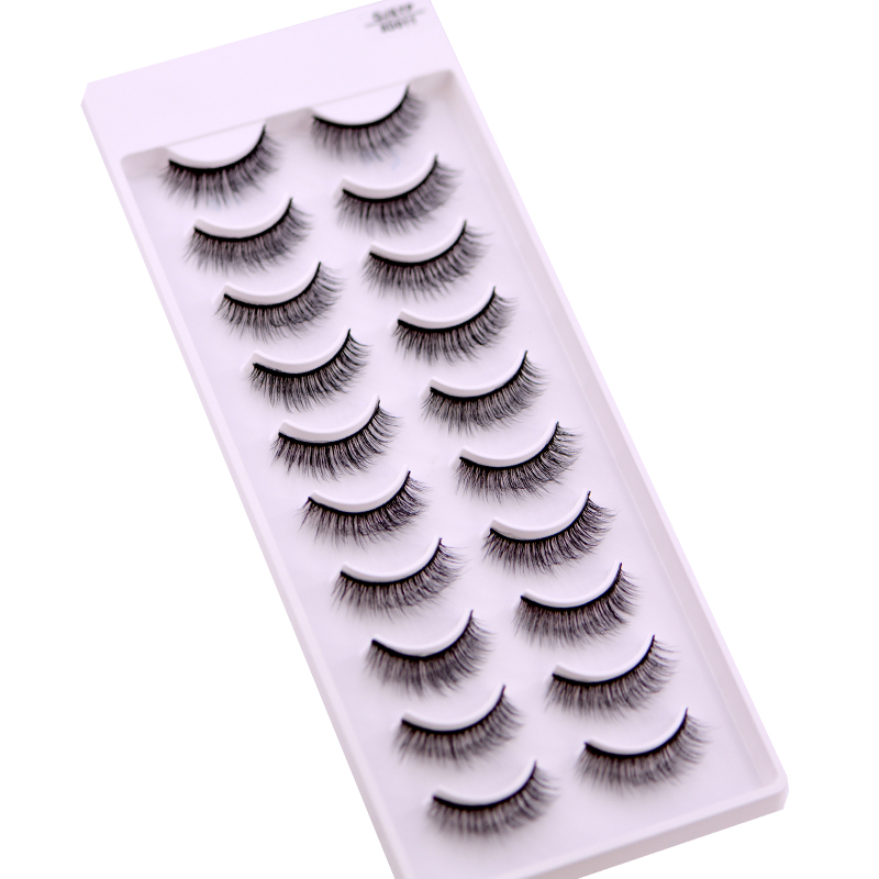New 5 /8/9 pairs natural false eyelashes fake lashes long makeup 3d mink lashes eyelash extension mink eyelashes for beauty 03