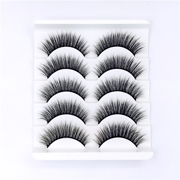 New 5 /8/9 pairs natural false eyelashes fake lashes long makeup 3d mink lashes eyelash extension mink eyelashes for beauty 03