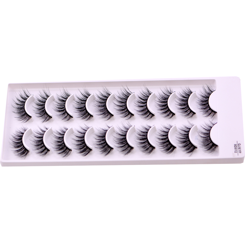 New 5 /8/9 pairs natural false eyelashes fake lashes long makeup 3d mink lashes eyelash extension mink eyelashes for beauty 03