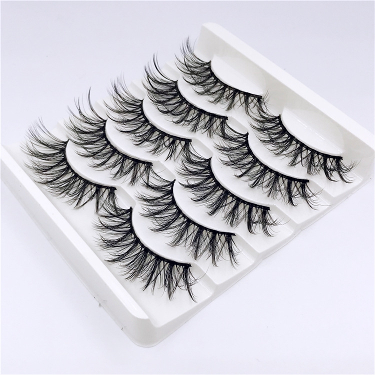 New 5 /8/9 pairs natural false eyelashes fake lashes long makeup 3d mink lashes eyelash extension mink eyelashes for beauty 03