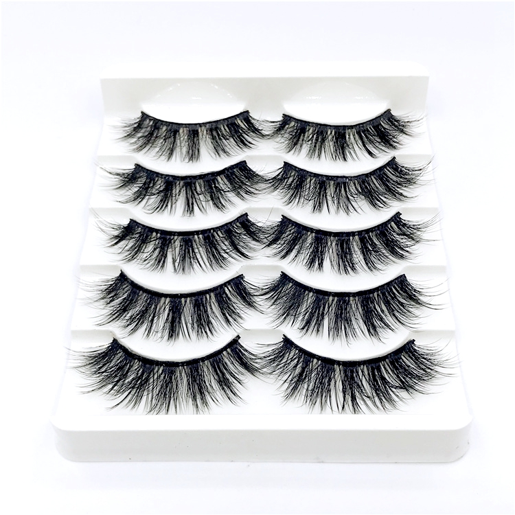 New 5 /8/9 pairs natural false eyelashes fake lashes long makeup 3d mink lashes eyelash extension mink eyelashes for beauty 03
