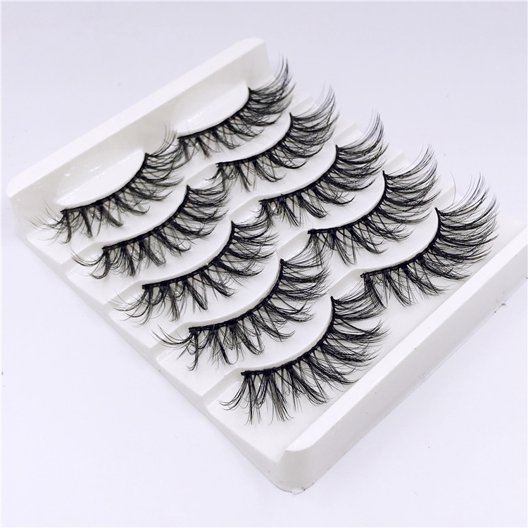New 5 /8/9 pairs natural false eyelashes fake lashes long makeup 3d mink lashes eyelash extension mink eyelashes for beauty 03