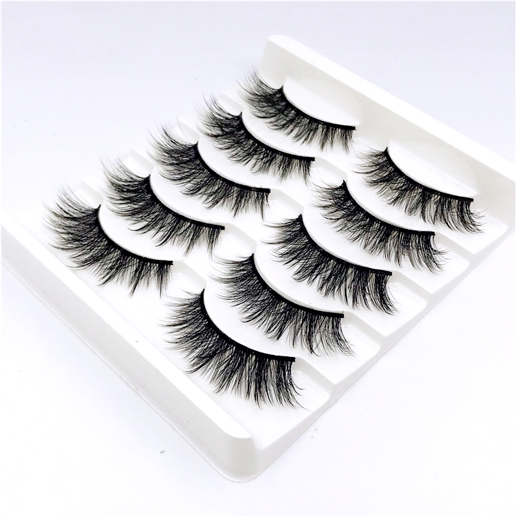 New 5 /8/9 pairs natural false eyelashes fake lashes long makeup 3d mink lashes eyelash extension mink eyelashes for beauty 03