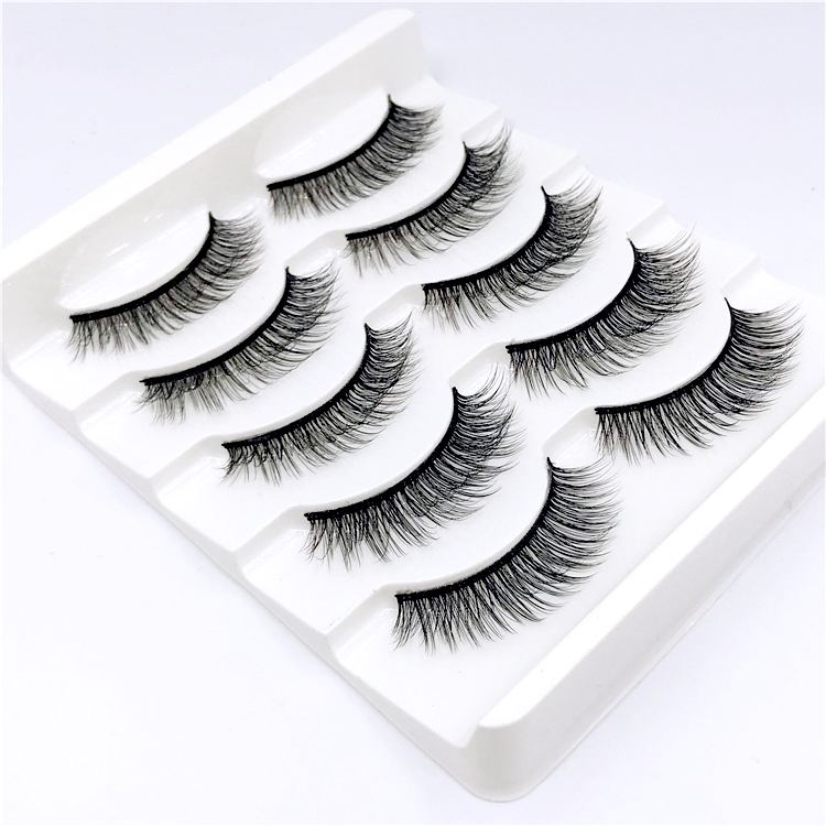 New 5 /8/9 pairs natural false eyelashes fake lashes long makeup 3d mink lashes eyelash extension mink eyelashes for beauty 03