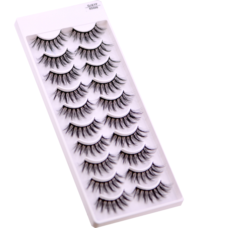 New 5 /8/9 pairs natural false eyelashes fake lashes long makeup 3d mink lashes eyelash extension mink eyelashes for beauty 03
