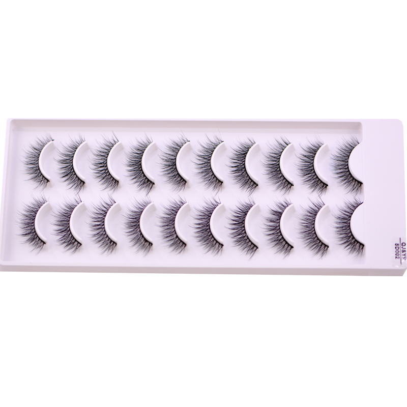 New 5 /8/9 pairs natural false eyelashes fake lashes long makeup 3d mink lashes eyelash extension mink eyelashes for beauty 03