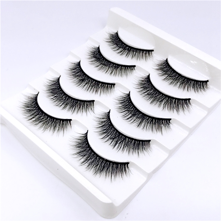 New 5 /8/9 pairs natural false eyelashes fake lashes long makeup 3d mink lashes eyelash extension mink eyelashes for beauty 03